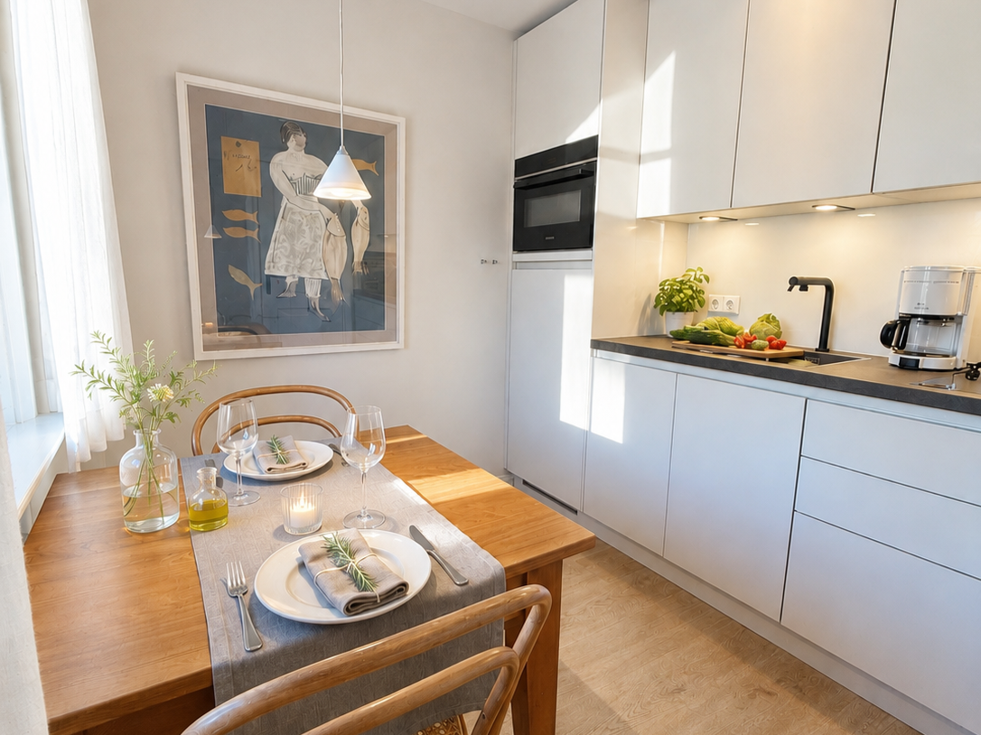 Appartement 21 Küche